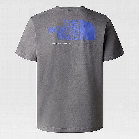 ����� ���� ���� ����   The North M GRAPHIC S/S TEE 3 SMOKED PREAL 