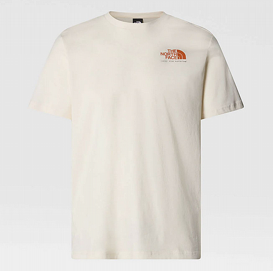 ����� ���� ���� ���� The North Face M GRAPHIC S/S TEE 3 WHITE DUNE 