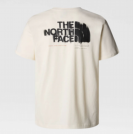����� ���� ���� ���� The North Face M GRAPHIC S/S TEE 3 WHITE DUNE 