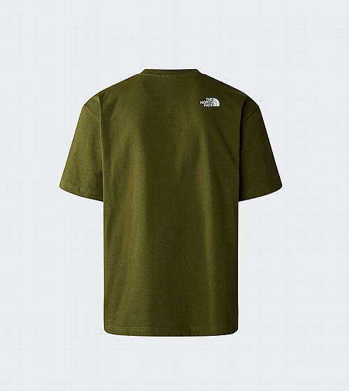 ����� ���� ���� ����   The North M NSE PATCH S/S TEE FOREST OLIVE 