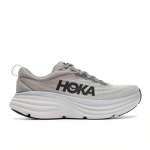 ���� ���� HOKA Bondi 8 Wide ������ � ��� Shark Grey / Harbor Mist (����)
