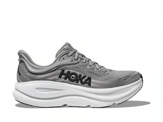 ���� ���� HOKA Bondi 9 Wide ������ � ��� Galactic Grey / Stellar Grey (����)