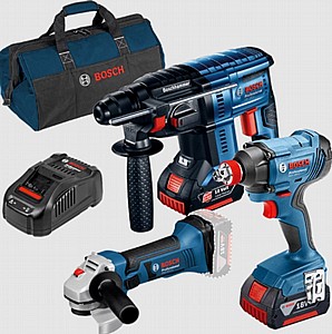 �� ��� 18V ���� ������ + ������ + ����� ����� + ��� ������ BOSCH