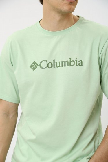 ����� T ���� �� ���� CSC Basic Logo Green �������� Columbia