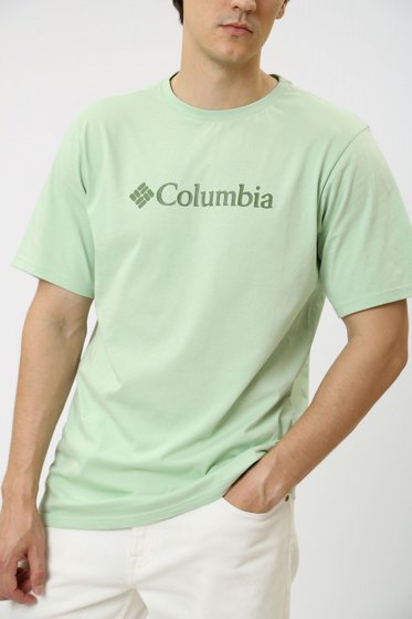 ����� T ���� �� ���� CSC Basic Logo Green �������� Columbia