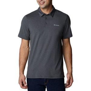 ���� TECH TRAIL POLO shark/blue �������� Columbia