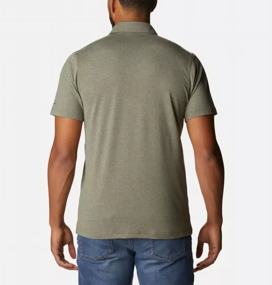 ���� TECH TRAIL POLO stone green  �������� Columbia