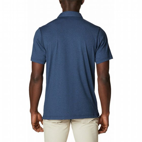 ���� TECH TRAIL POLO c_navy  �������� Columbia