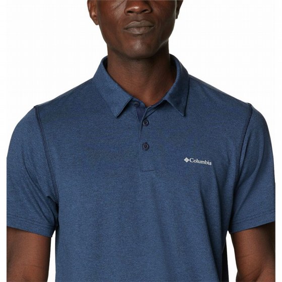 ���� TECH TRAIL POLO c_navy  �������� Columbia
