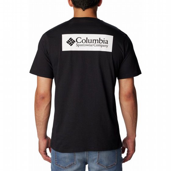 ����� �� ��� NORTH CASCADES S/S T black/logo �������� Columbia