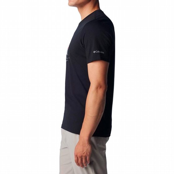 ����� �� ��� PATH LAKE GRAPHIC TEE II Black �������� Columbia