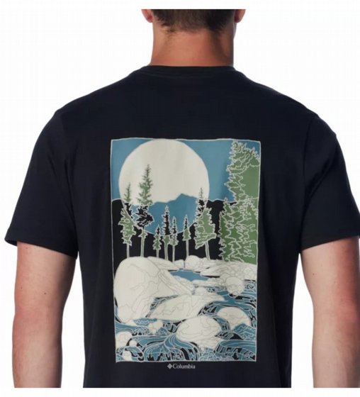 ����� �� ��� PATH LAKE GRAPHIC TEE II Beige �������� Columbia