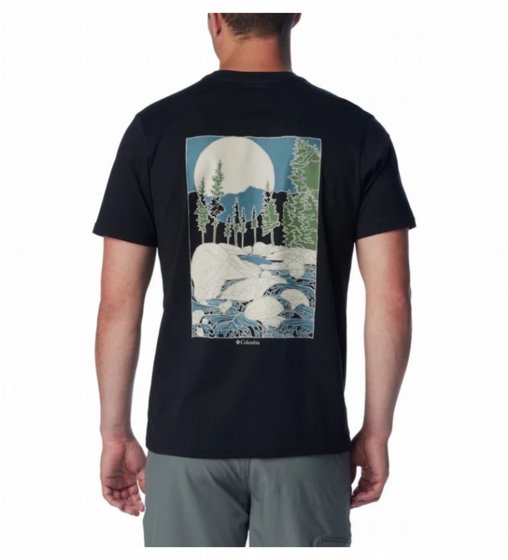 ����� �� ��� PATH LAKE GRAPHIC TEE II Beige �������� Columbia