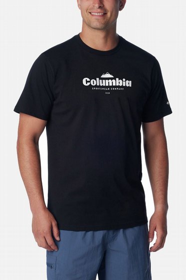 ����� �� ��� CSC SEASONAL LOGO T M black/peaks  �������� Columbia