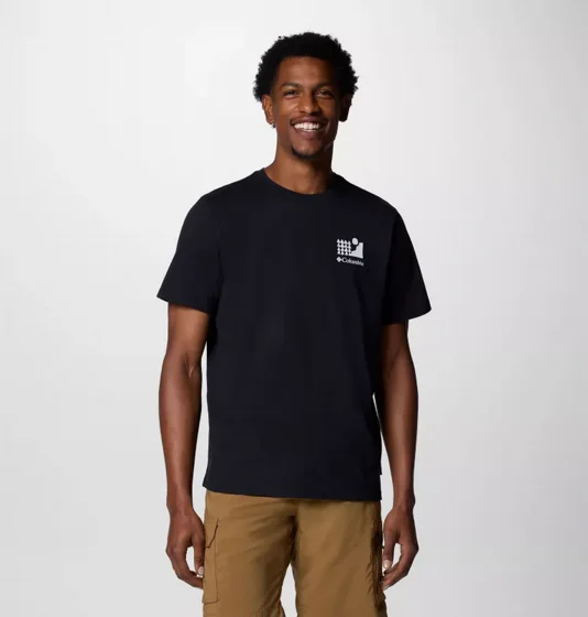 ����� �� ��� EXPLORERS CANYON BACK SS T blk/hex �������� Columbia