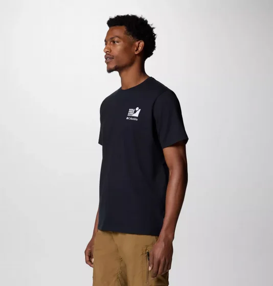 ����� �� ��� EXPLORERS CANYON BACK SS T blk/hex �������� Columbia