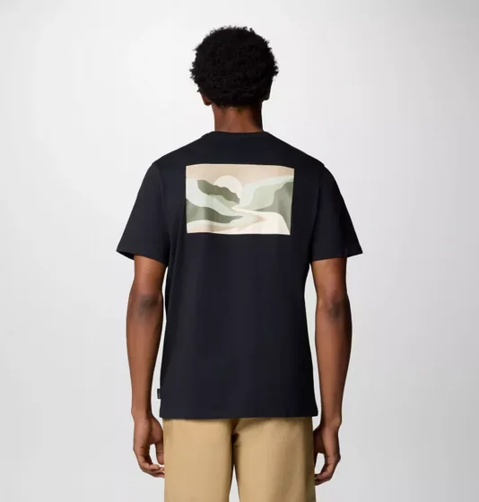 ����� �� ��� EXPLORERS CANYON BACK SS T blk/tsc  Columbia ��������