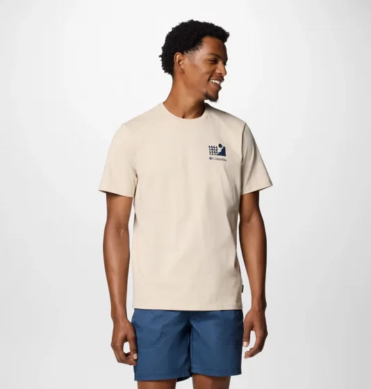 ����� �� ��� EXPLORERS CANYON BACK SS T dark stone print  �������� Columbia