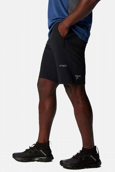 ���� ���� � TRIPLE CANYON SHORT II black/black  �������� Columbia