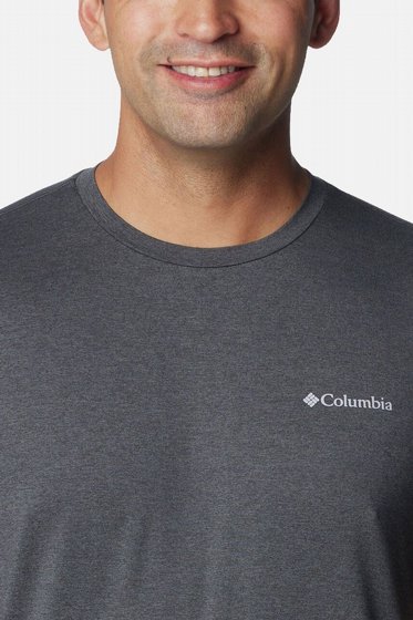 ����� ��� � TECH TRAIL CREW NECK II shark heather �������� Columbia