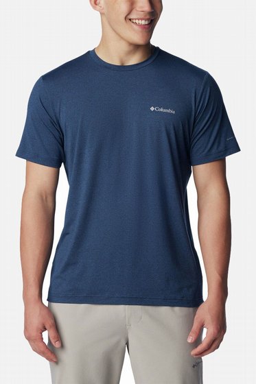����� ��� � TECH TRAIL CREW NECK II c_navy heather �������� Columbia
