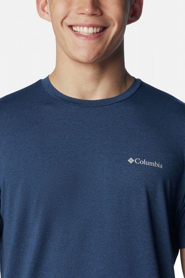 ����� ��� � TECH TRAIL CREW NECK II c_navy heather �������� Columbia