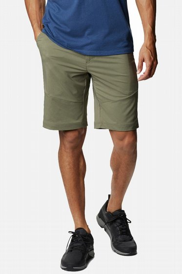 ���� ���� � TECH TRAIL UTILITY SHORT stone green �������� Columbia
