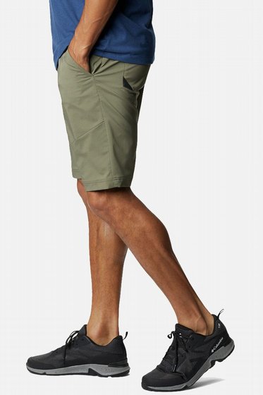 ���� ���� � TECH TRAIL UTILITY SHORT stone green �������� Columbia