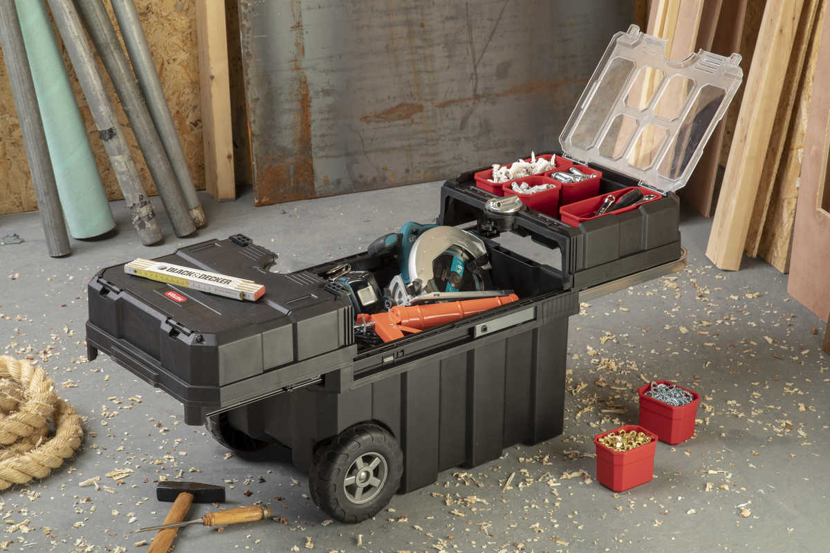 ארגז כלים מקצועי על גלגלים מסטרלאודר Masterloader Portable Tool Box