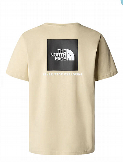 ����� ���� ���� ����   The North M S/S REDBOX TEE GRAVEL