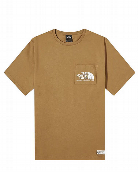 ����� ���� ���� ���� The North Face M BERKELEY CALIFORNIA POCKET S/S TEE UTILITY BROWN 