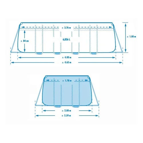 ����� ������ ������ ������ 400X200X100 ��� ����� 26780 INTEX Ultra Frame 