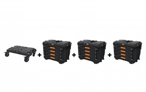 ���� ���� ����� ������� + 12 ������ ��� KETER ROC Pro Gear (��� 273823)