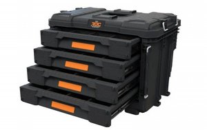 מערכת כלים מקצועית ניידת 4 מגירות כתר KETER ROC Pro Gear (דגם 273831) מערכת כלים מקצועית ניידת 4 מגירות כתר KETER ROC Pro Gear (דגם 273831)