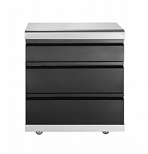 יחידת 3 מגירות בגימור נירוסטה שחורה Z GRILLS יחידת 3 מגירות בגימור נירוסטה שחורה Z GRILLS