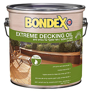 ������ ��� �� ������� ���� 2.5 ���� Bondex Extreme Decking Oil *����� ���� ����*
