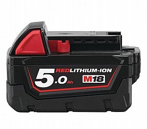  18V  5.0Ah  Li-Ion  Milwaukee