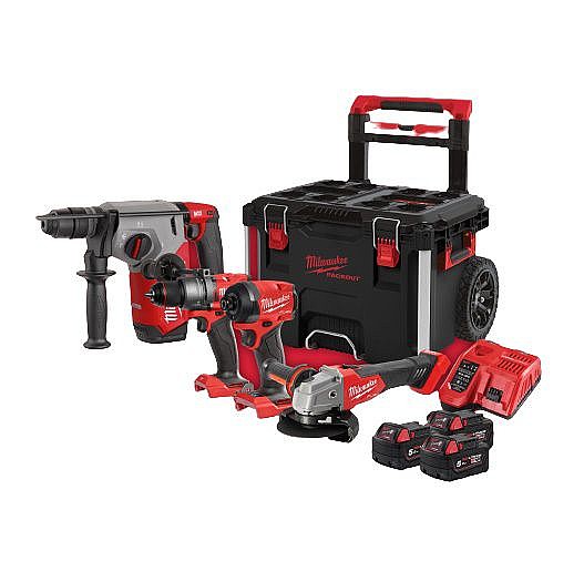 �� ����� ��� 4 ������� ������ + ������ + ����� + ����� ���� Milwaukee Dublin Packout Fuel 18V