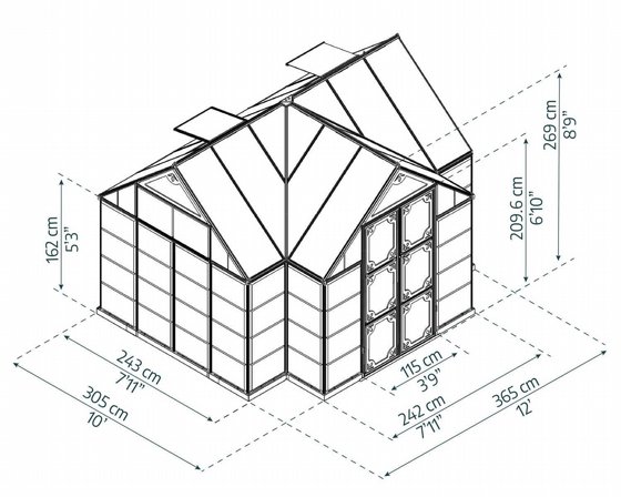 ���� ����� 3.6x3 VICTORY ORANGERY ���� ����