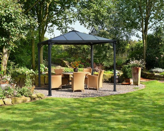 ����� Palermo 295X295 �"� � ���� ����� | Gazebo Kit Palermo ���� Palram Canopia