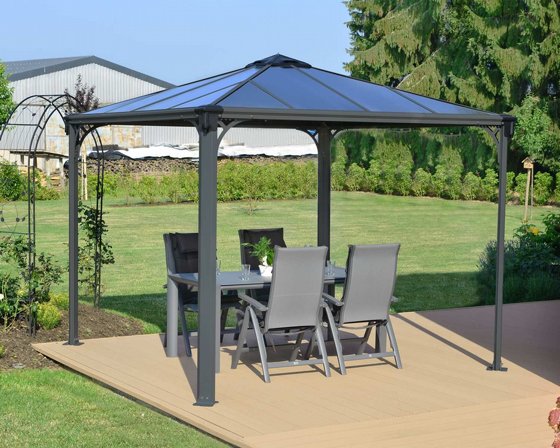 ����� Palermo 295X295 �"� � ���� ����� | Gazebo Kit Palermo ���� Palram Canopia