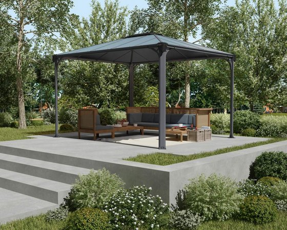����� Martinique �� ���� ����� | Gazebo Kit Martinique ���� Palram Canopia