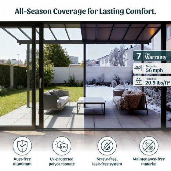 ������ Sierra Cabrio Patio Cover Kit � ���� / ���� ���� Palram Canopia