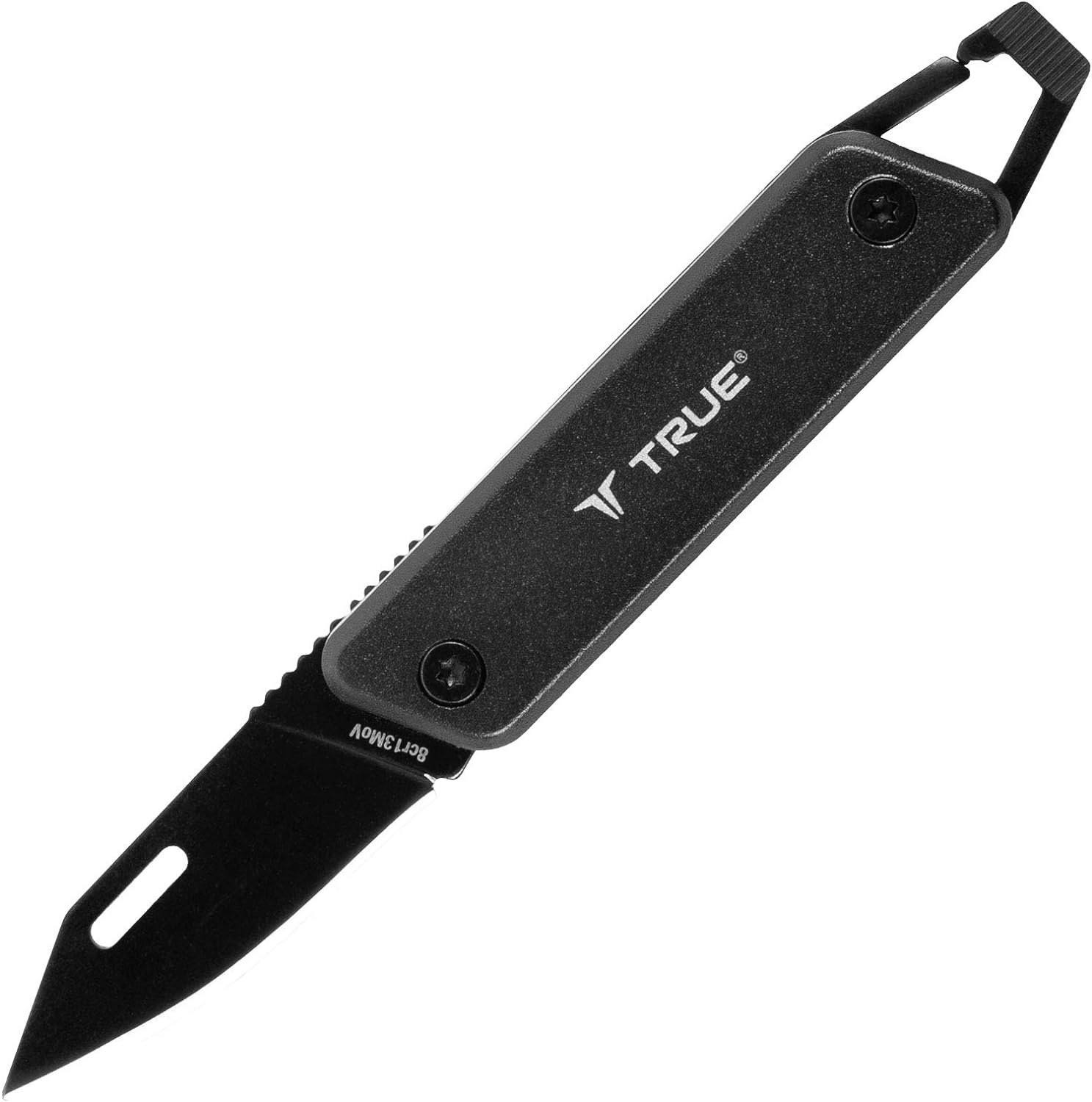 אולר כיס/מחזיק מפתחות אפור True Knives Utility Modern Keychain