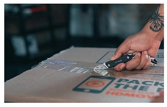 ���� ���/����� ������ ���� True Knives Utility Modern Keychain