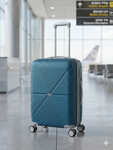 מזוודת טיולים קשיחות כחול אגם Travel Club LAKE BLUE מזוודת טיולים קשיחות כחול אגם Travel Club LAKE BLUE