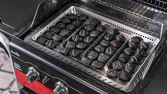 ���� �� ������� ����� ��� 3 ����� ������� + ���� �� Char Broil Gas2Coal