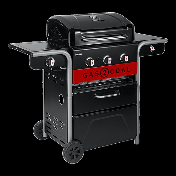 ���� �� ������� ����� ��� 3 ����� ������� + ���� �� Char Broil Gas2Coal