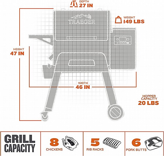 ����� ������ ��������� TRAEGER Ironwood 650