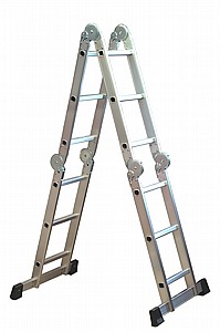 סולם אלומיניום מפרקים 3 שלבים KONISHI 4X3 KR-0332 סולם אלומיניום מפרקים 3 שלבים KONISHI 4X3 KR-0332